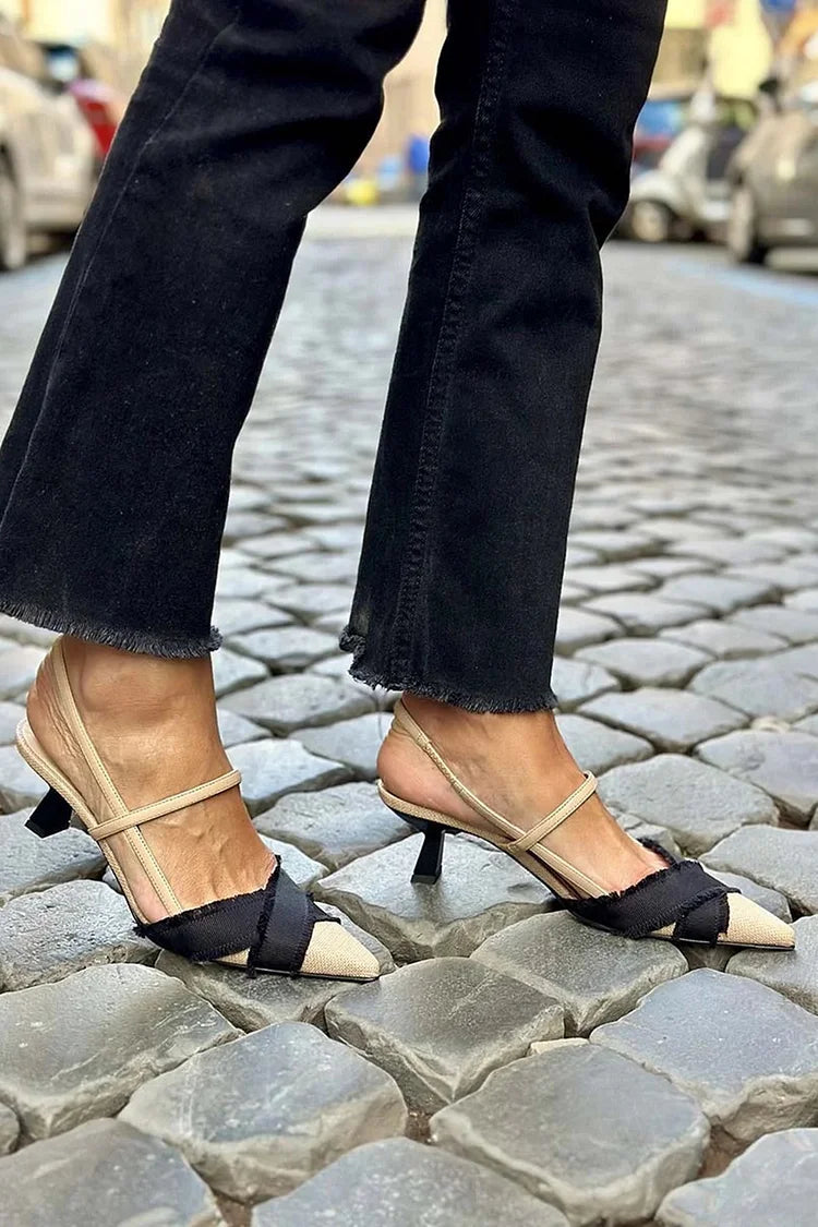Florette™ | Tacones slingback elegantes