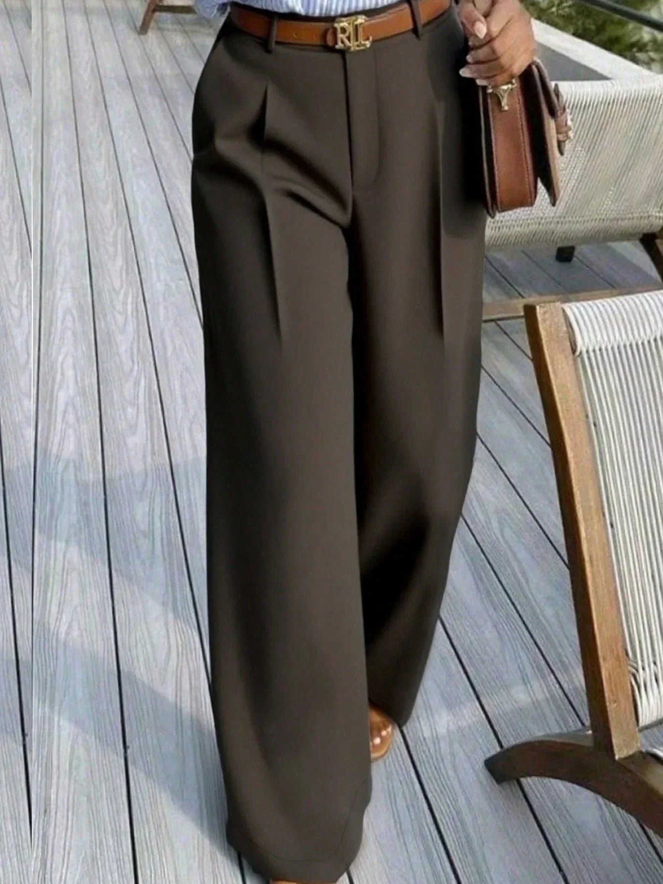Nordave™ High-Waist Wide Pants
