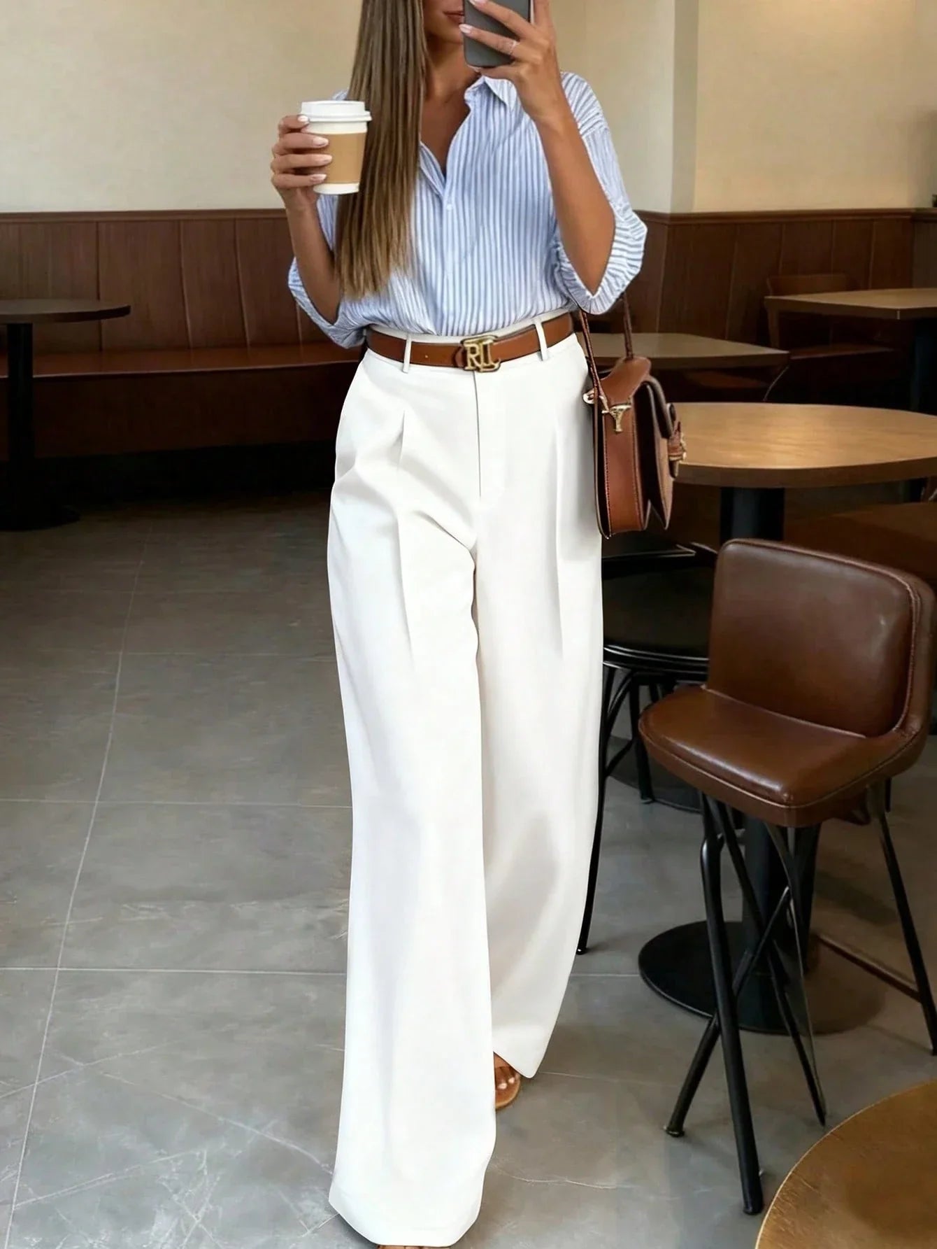 Nordave™ High-Waist Wide Pants