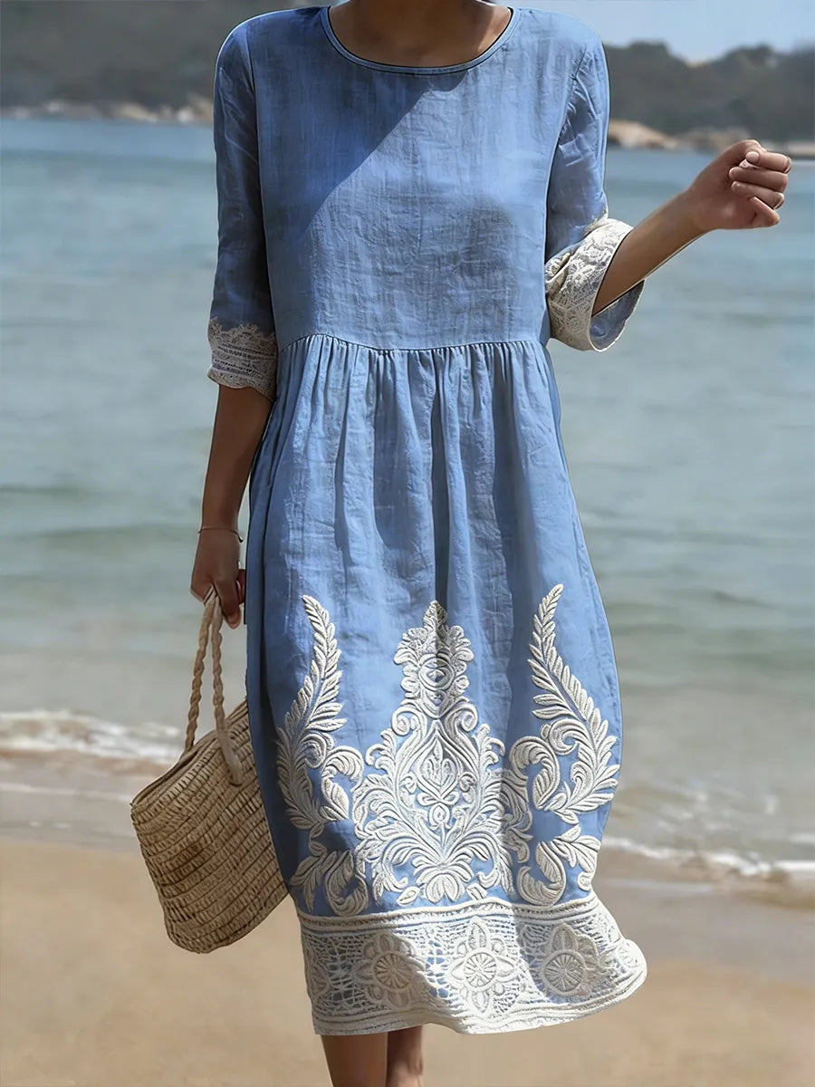 Ámbar | Vestido Floral Elegante