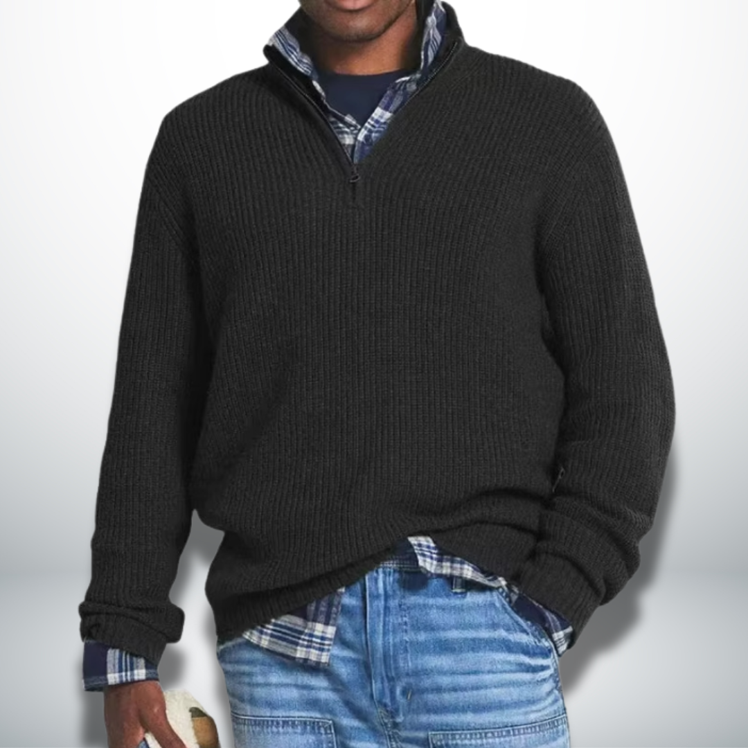 Caleb | Pullover clásico cálido