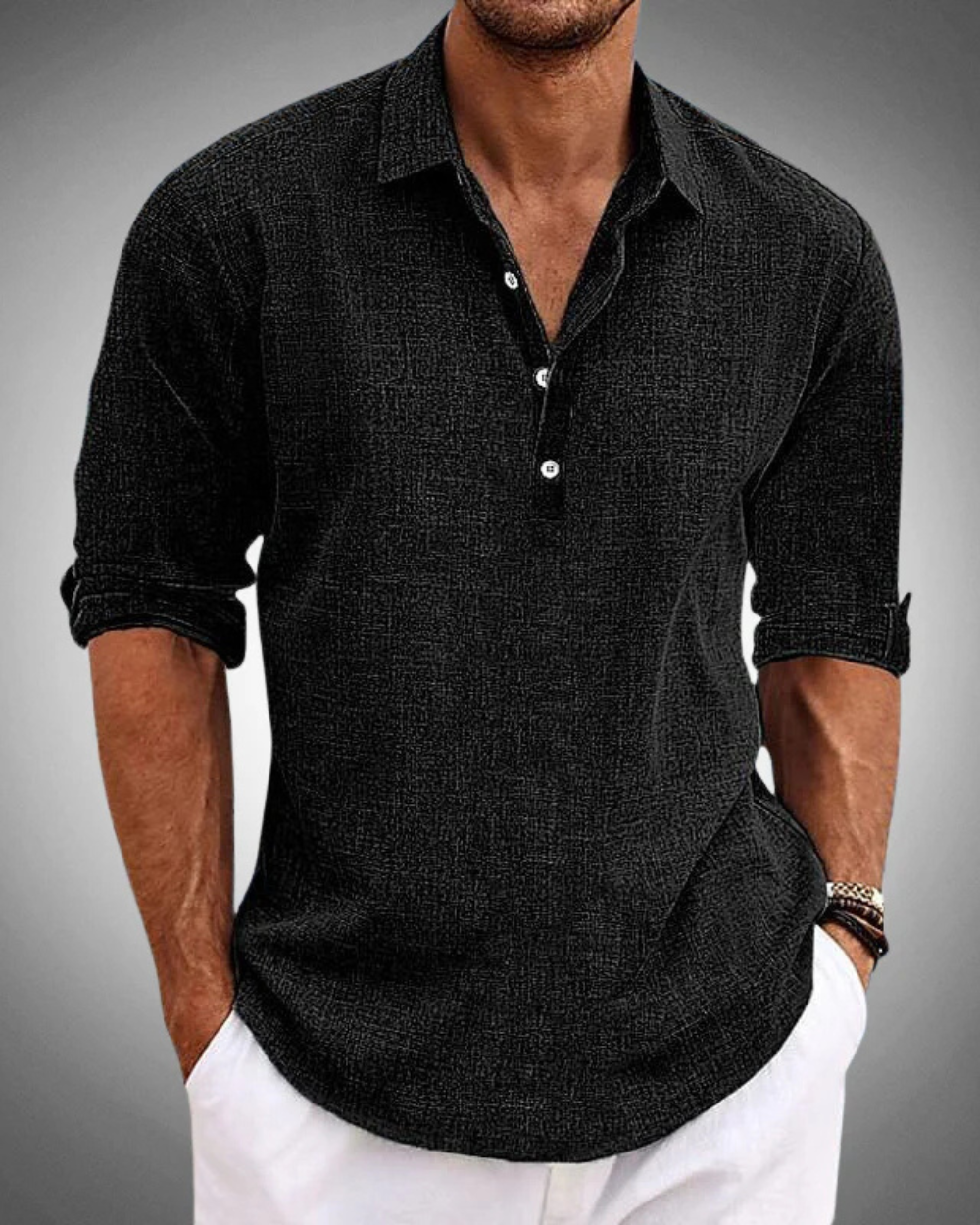 Mateo | Camisa de Algodón Elegante