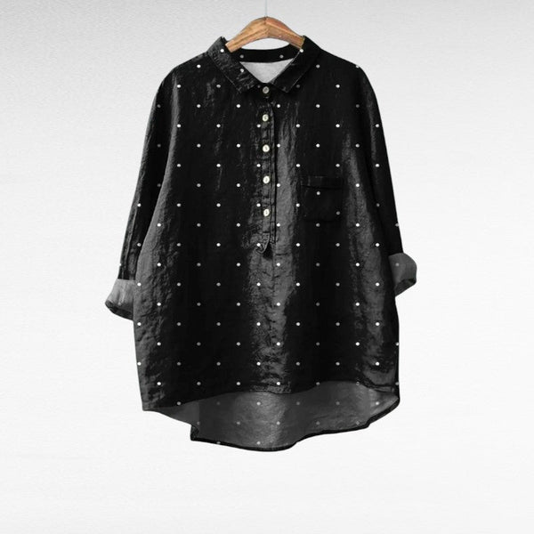 Zoe | Elegante Blusa de Verano de Lino