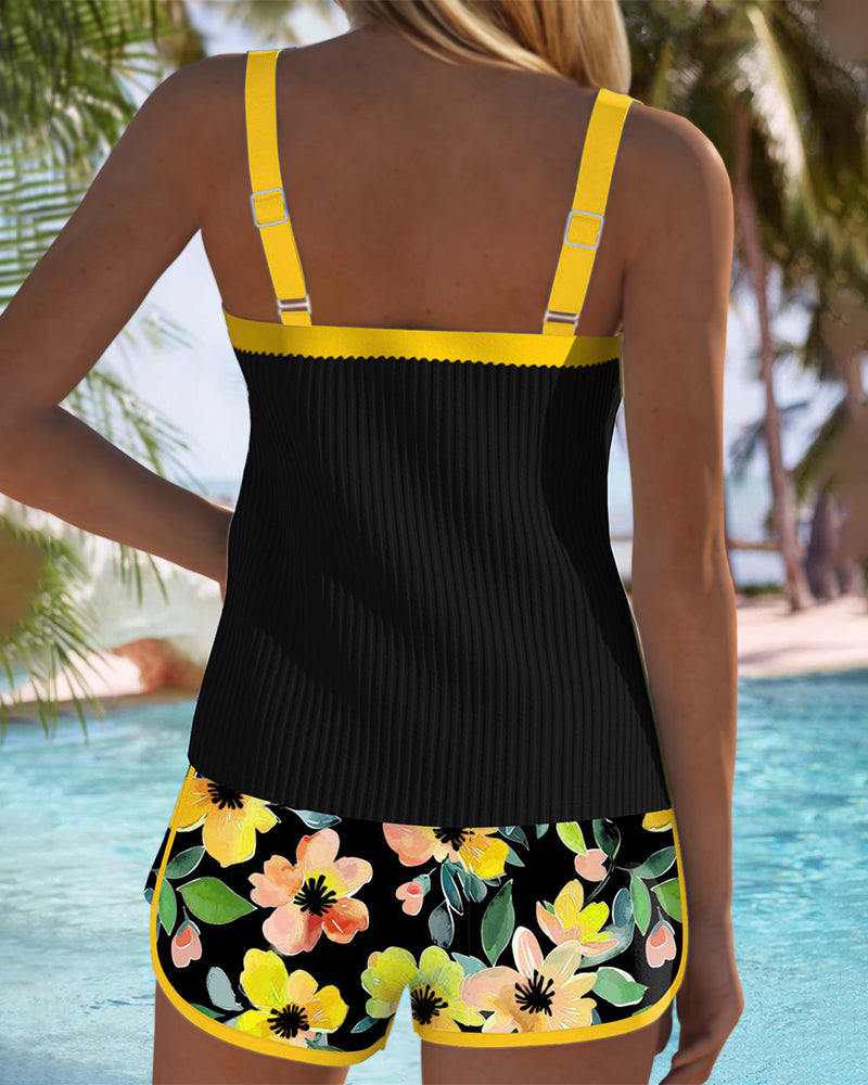 Lana® – Conjunto de tankini de dos piezas elegante