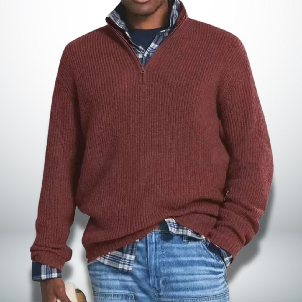Caleb | Pullover clásico cálido