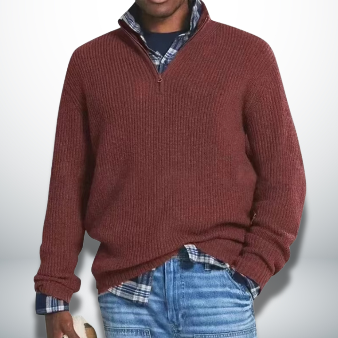 Caleb | Pullover clásico cálido