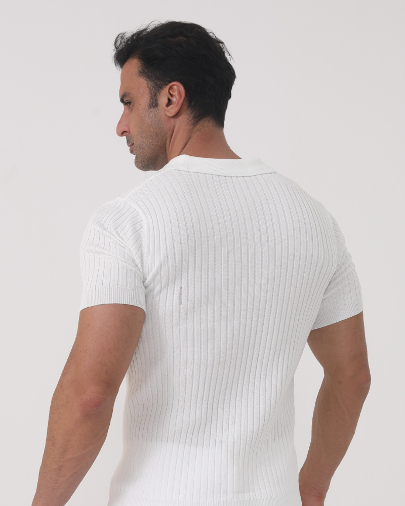 Jaén | Polo de Algodón Texturizado