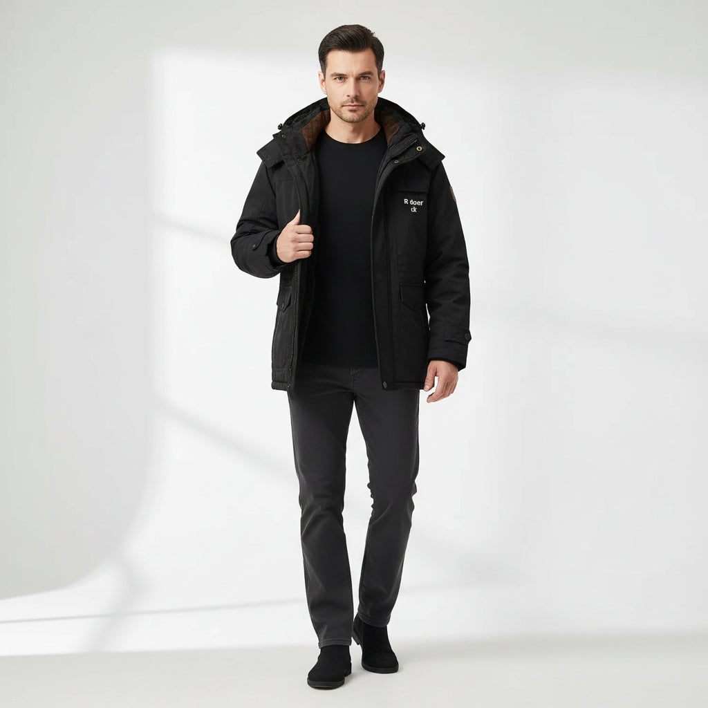 Nordave™ Long Cotton Coat