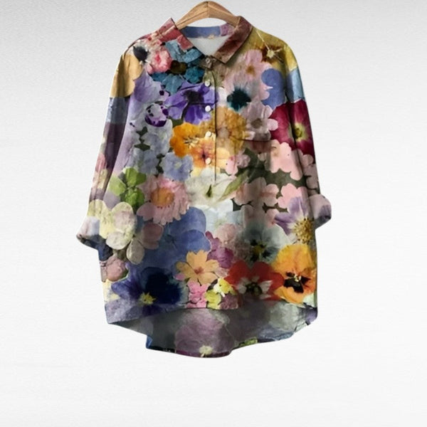 Élodie | Blusa Elegante de Verano de Lino