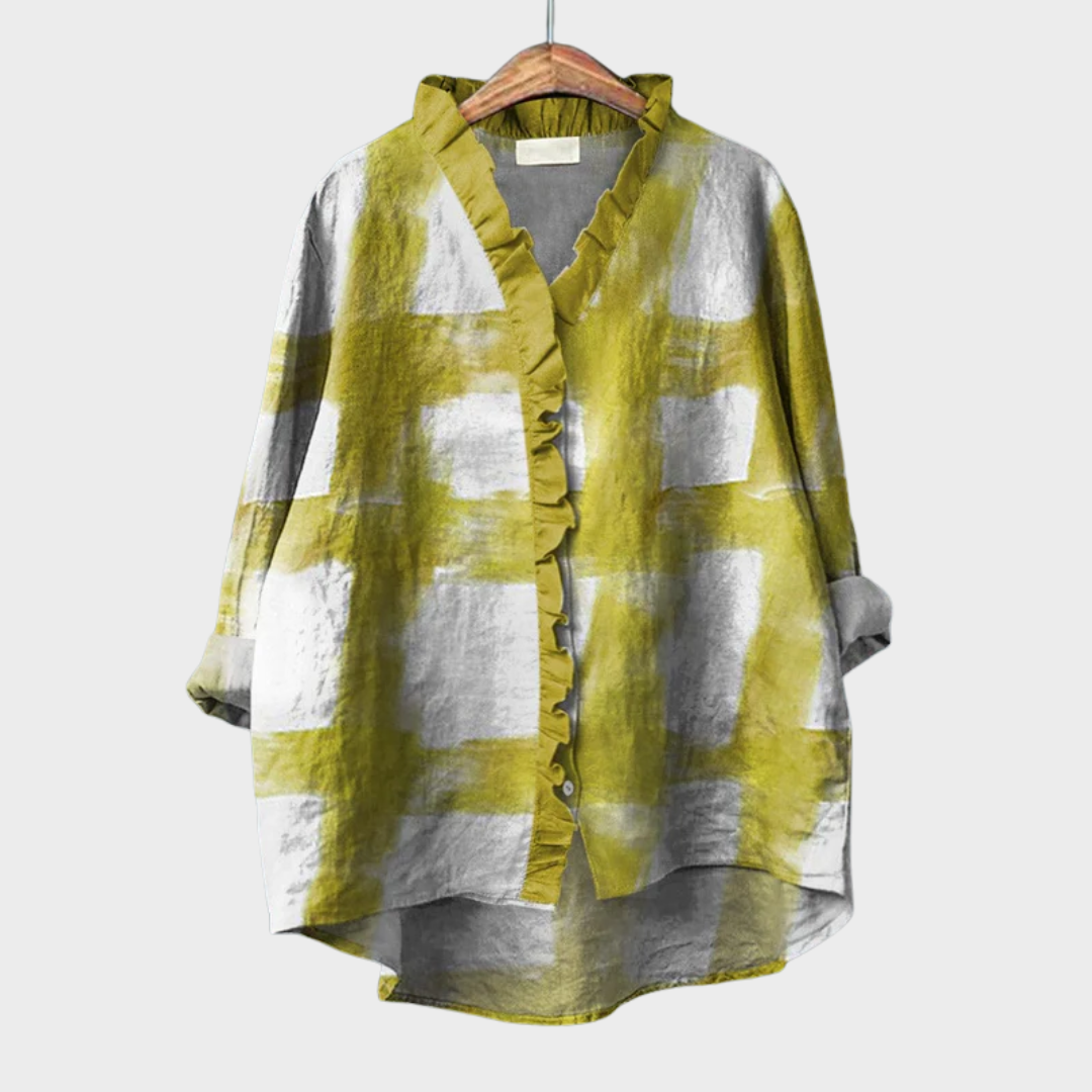 Melissa | Elegante Blusa de Verano de Lino