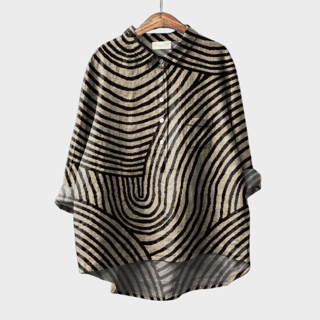 Melina | Elegante Blusa de Verano de Lino