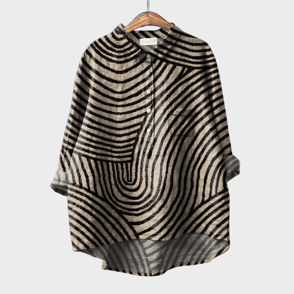 Melina | Elegante Blusa de Verano de Lino