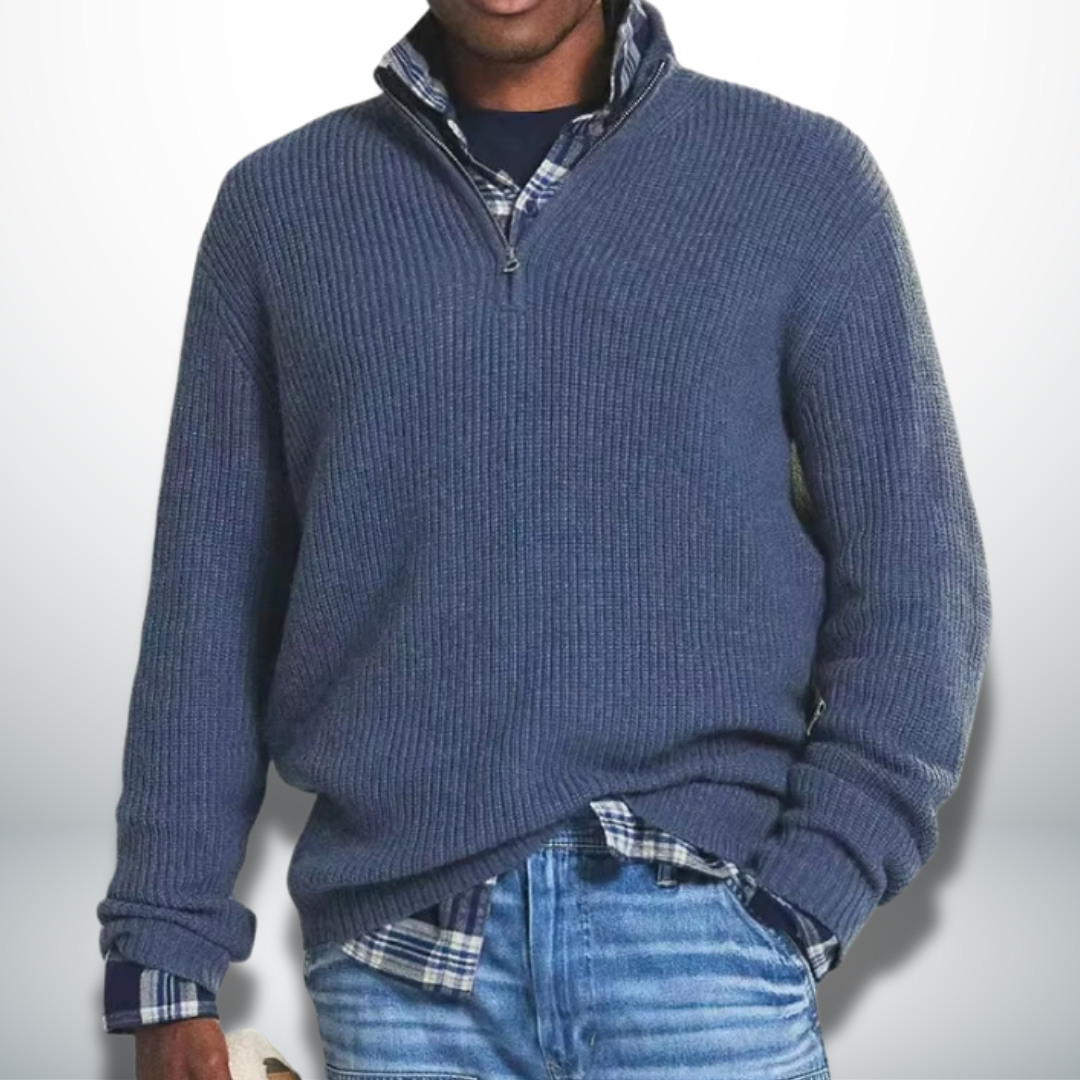 Caleb | Pullover clásico cálido