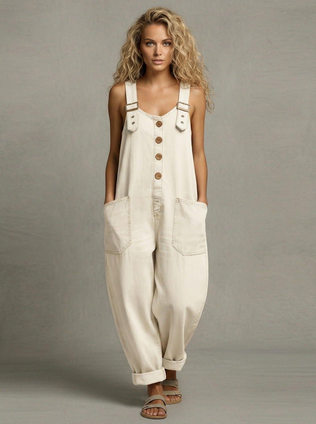 Rocio™ | Mono vaquero cómodo y favorecedor