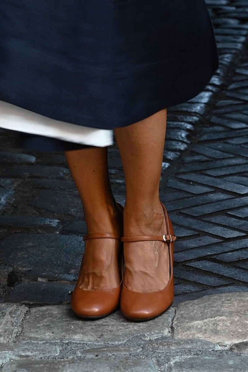 Bravina | Sandalias de diario con pequeño tacón