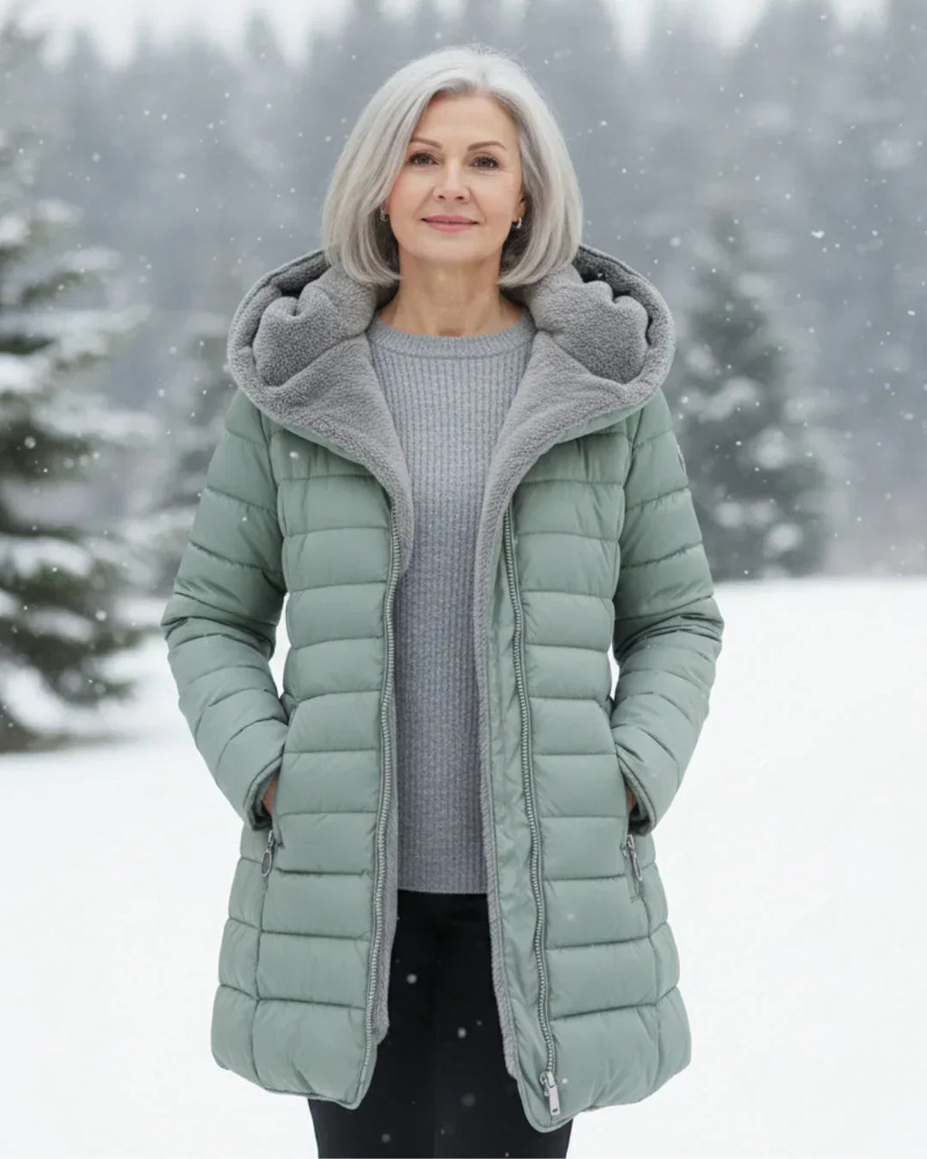 Nordave™ Brenda Quilted Winter Coat