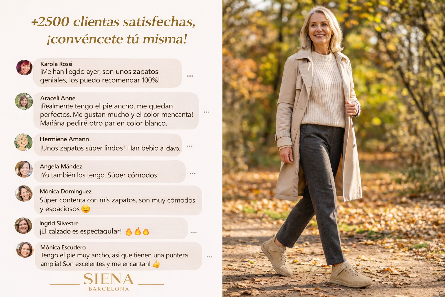 Mia | Zapatillas ortopédicas cómodas y sin dolor