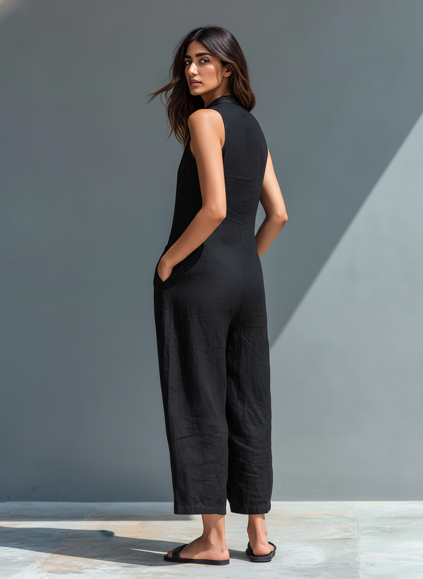 Lucinda | Mono Elegante Sin Mangas