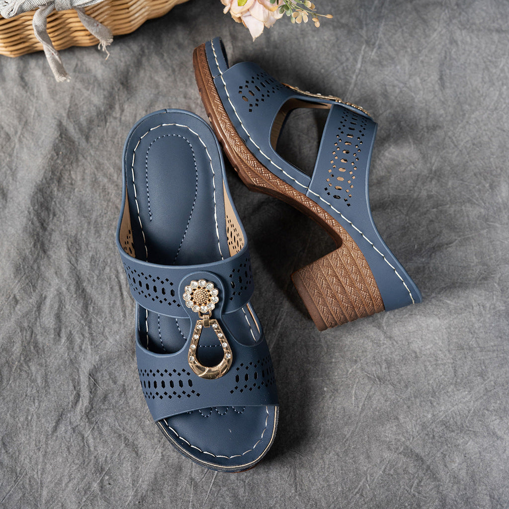 Ruby | Sandalias de tacón ortopédicas