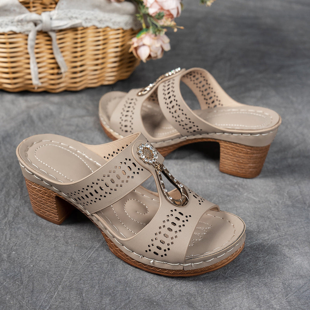 Ruby | Sandalias de tacón ortopédicas