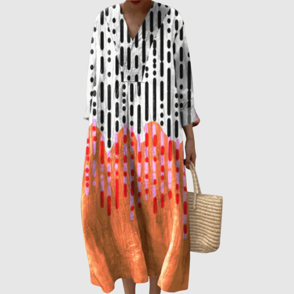 Lily | Vestido Túnica Geométrico