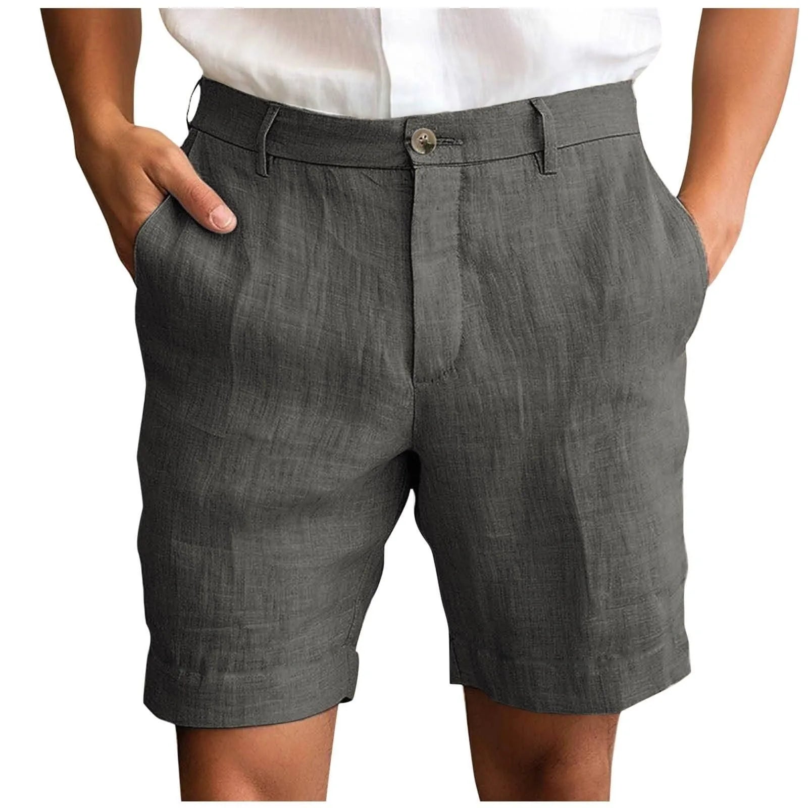 Marco │ Pantalón Corto de Lino Elegante