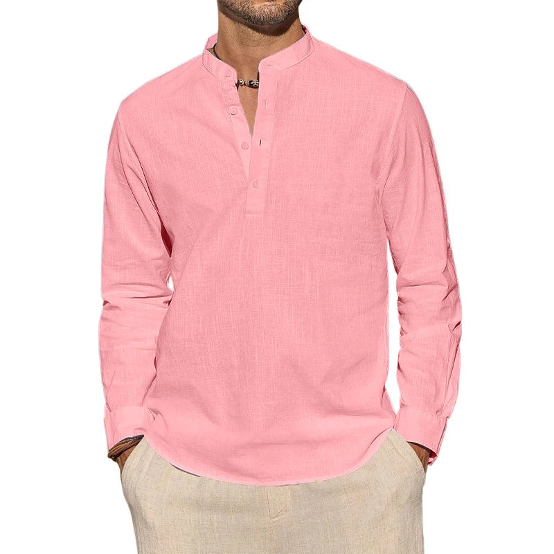 Henley | Elegante camiseta de algodón