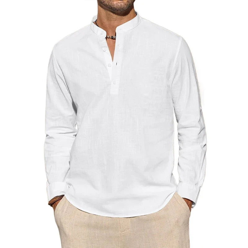 Henley | Elegante camiseta de algodón