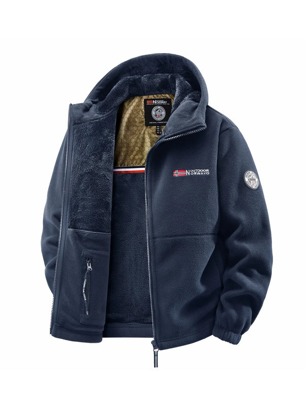 Chaqueta outdoor con capucha Atlas