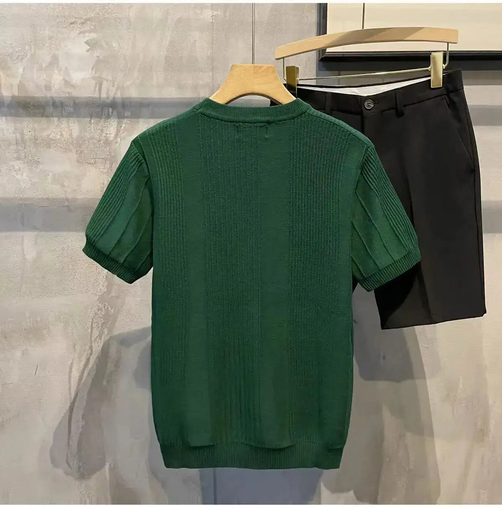 Lugo | Camiseta de Rayas de Punto