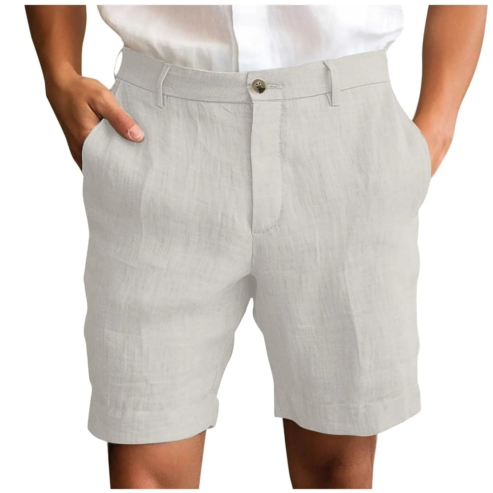 Marco │ Pantalón Corto de Lino Elegante