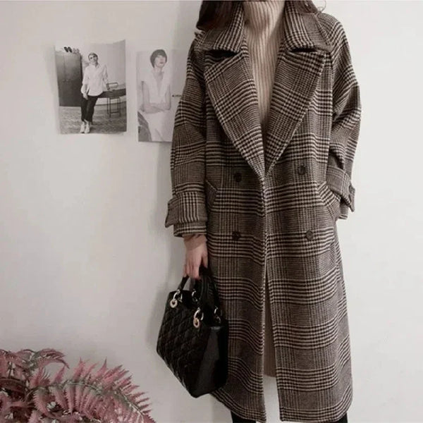 Abrigo de lana Oslo de doble botonadura