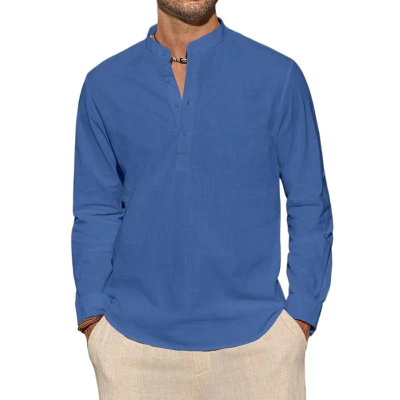 Henley | Elegante camiseta de algodón