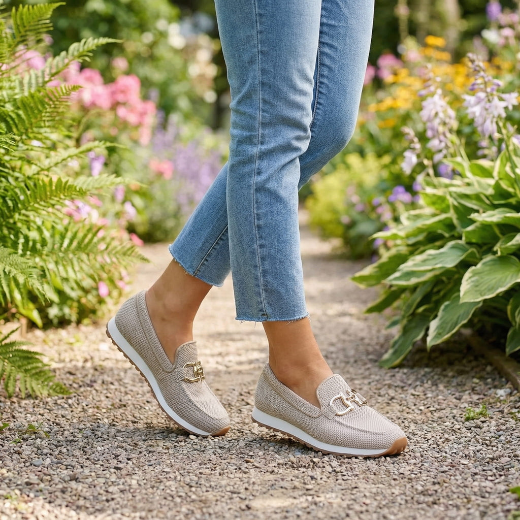 Susie | Zapatillas tipo mocasín ortopédicas
