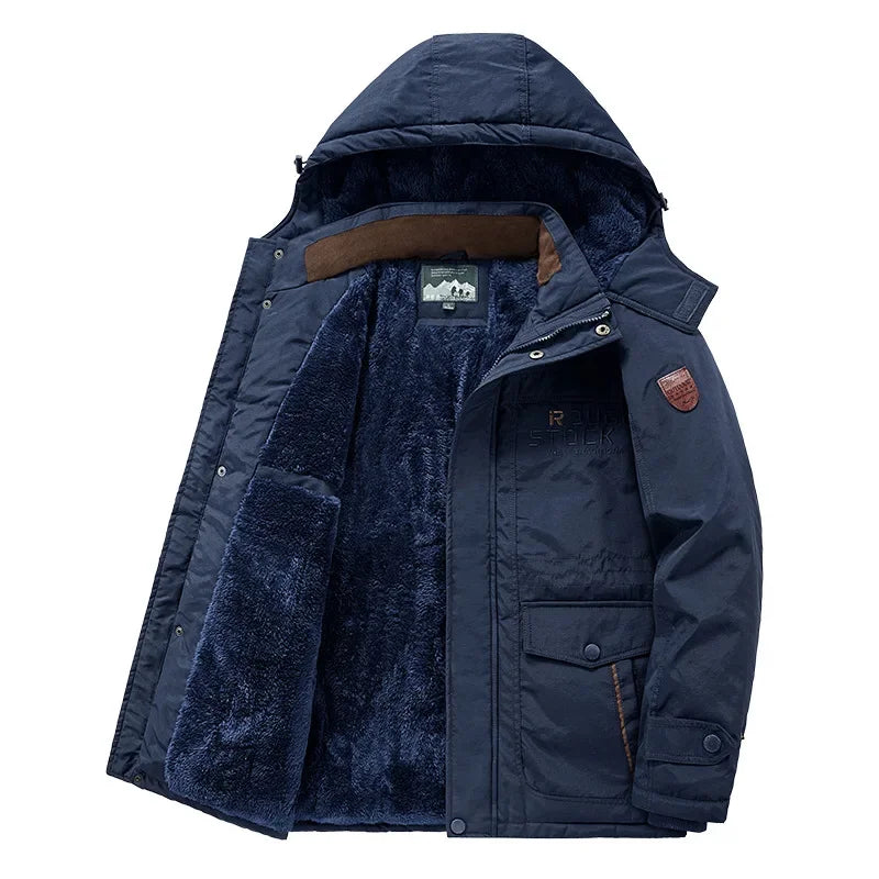 Nordave™ Long Cotton Coat