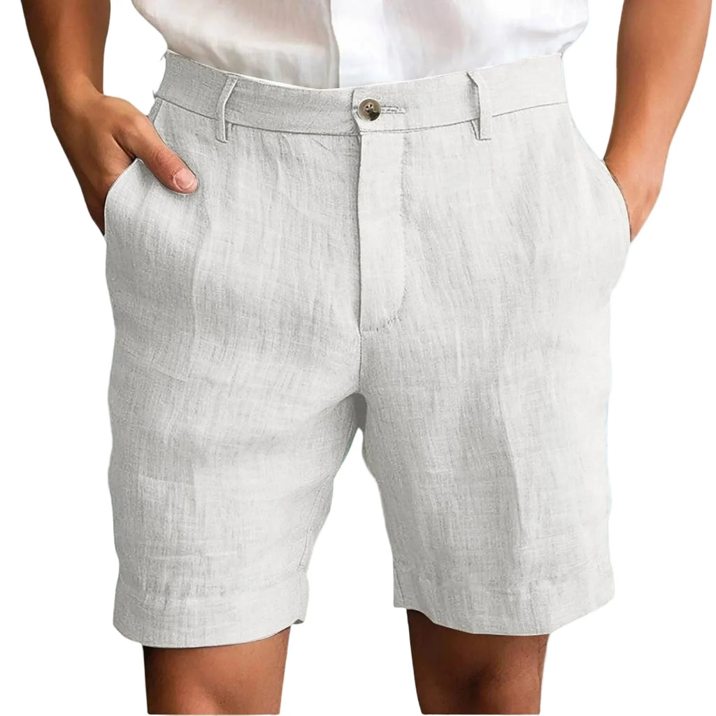 Marco │ Pantalón Corto de Lino Elegante