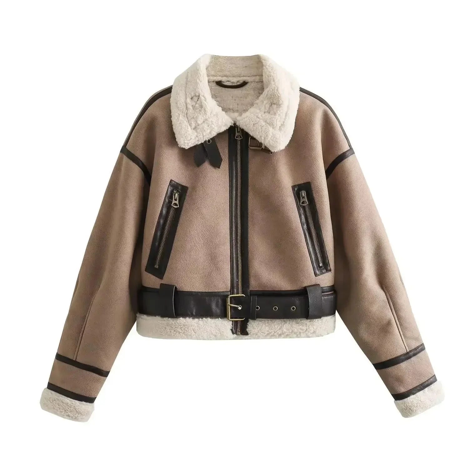 Nordave™ Aviator Jacket with Teddy Lining