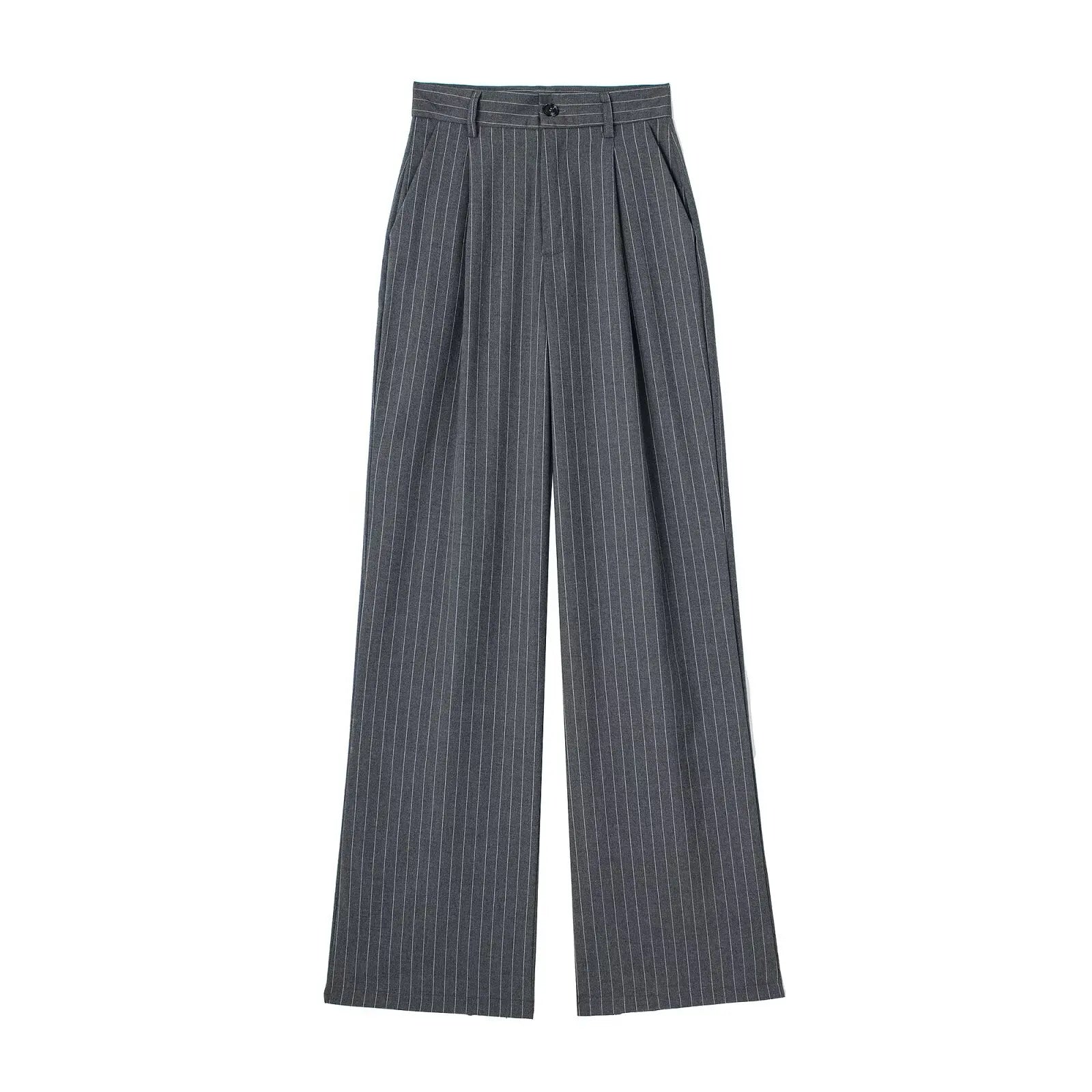 Nordave™ Striped Wide-Leg Trousers