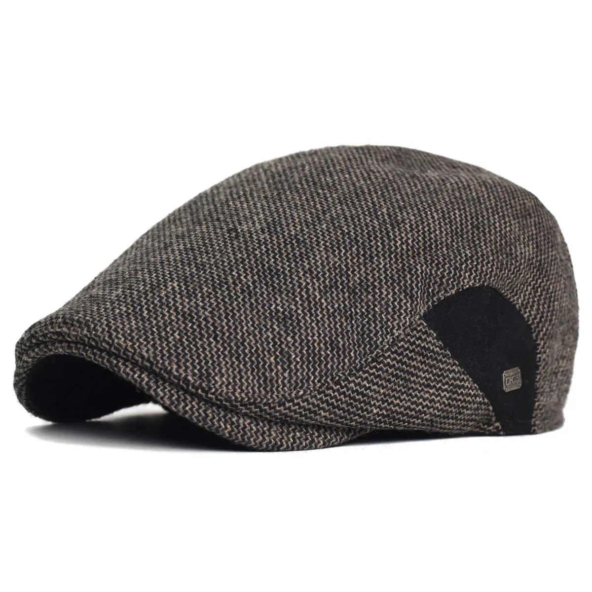 Sergio — Gorra Plana en Tweed