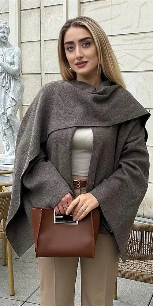 Abrigo oversize Elegancia Otoñal