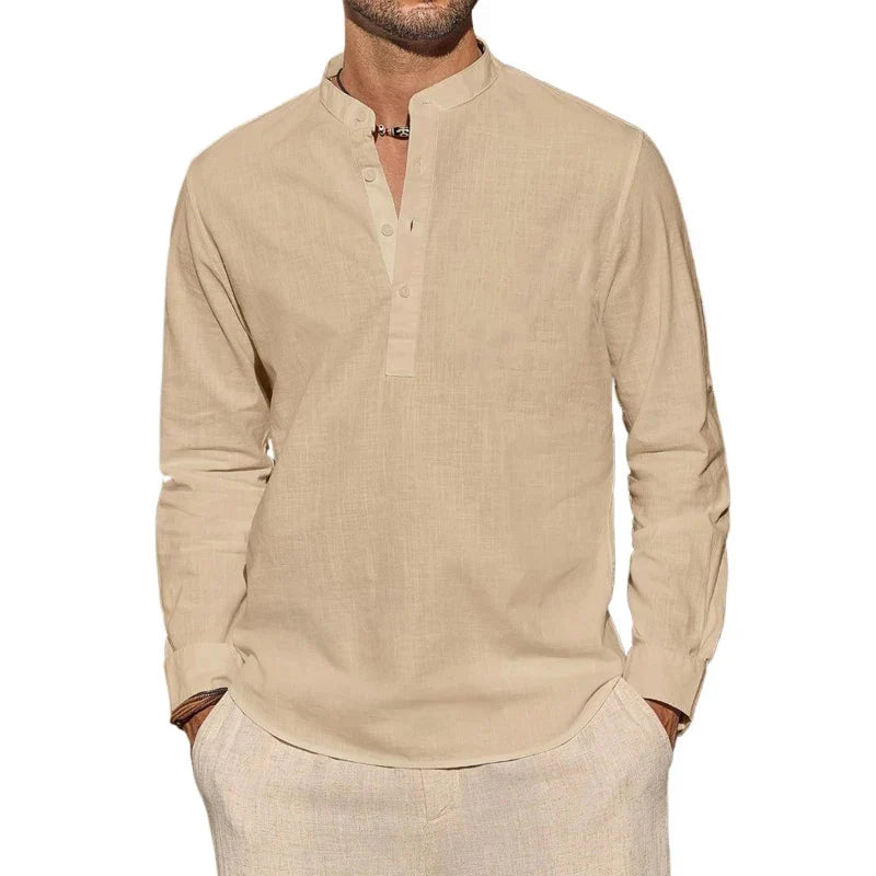 Henley | Elegante camiseta de algodón