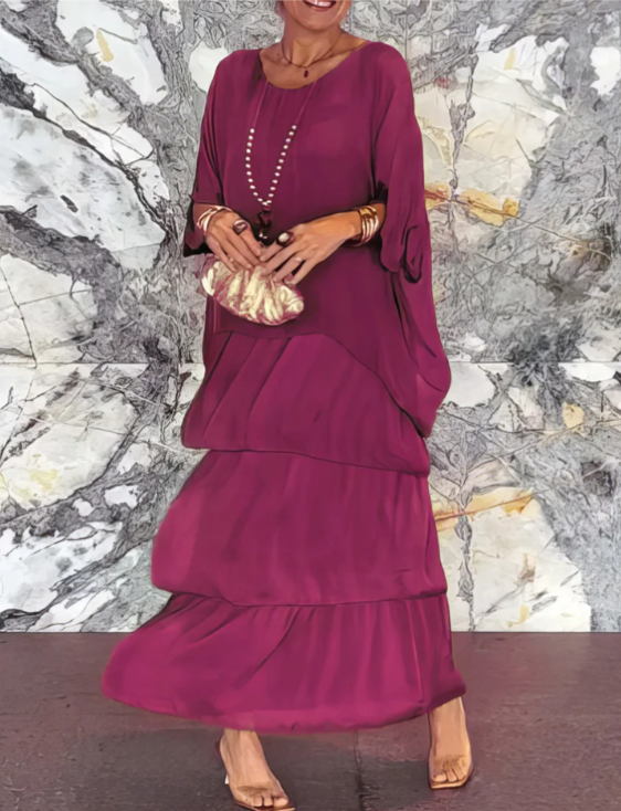 Lara | Elegante Vestido Maxi Fluido