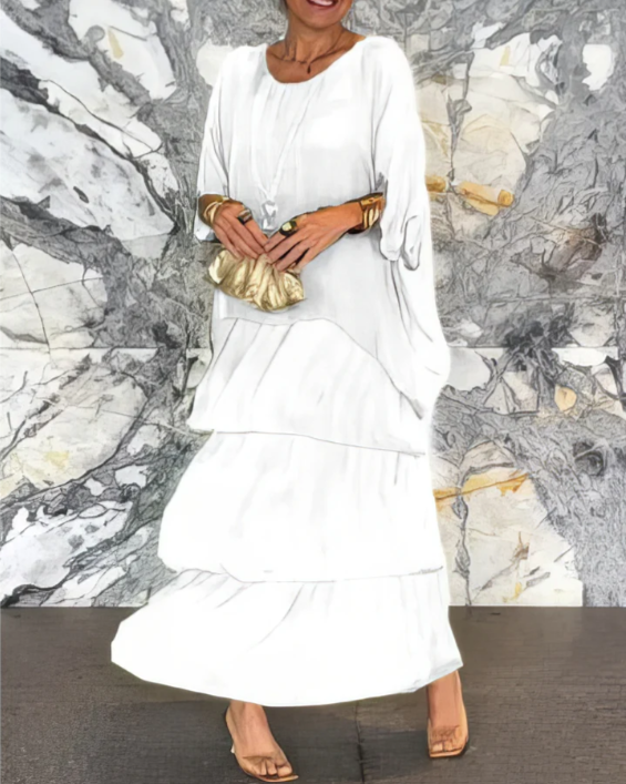 Lara | Elegante Vestido Maxi Fluido