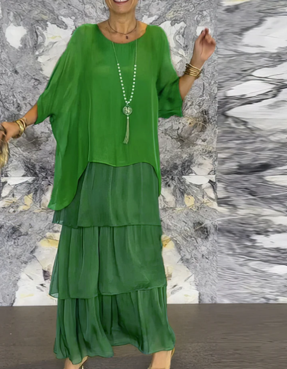 Lara | Elegante Vestido Maxi Fluido