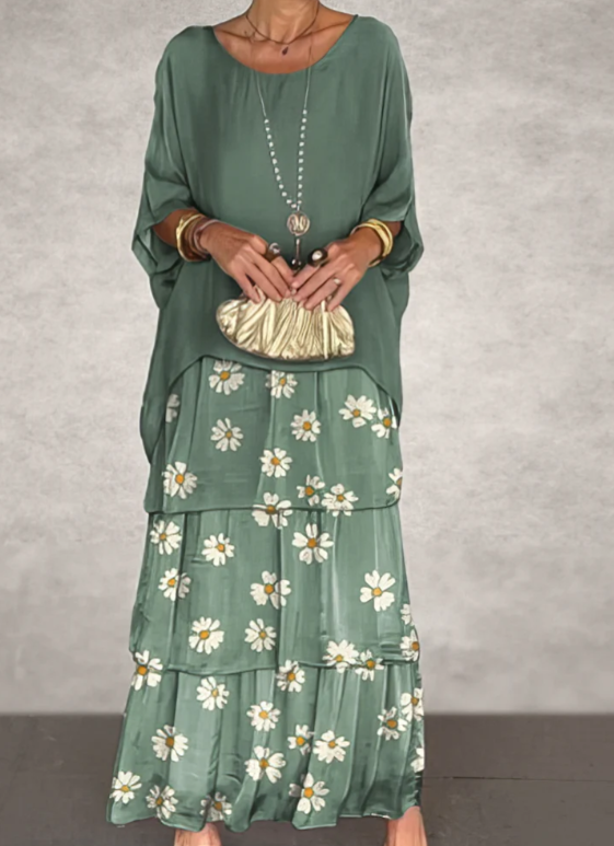 Lara | Elegante Vestido Maxi Fluido