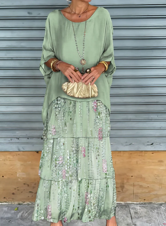 Lara | Elegante Vestido Maxi Fluido