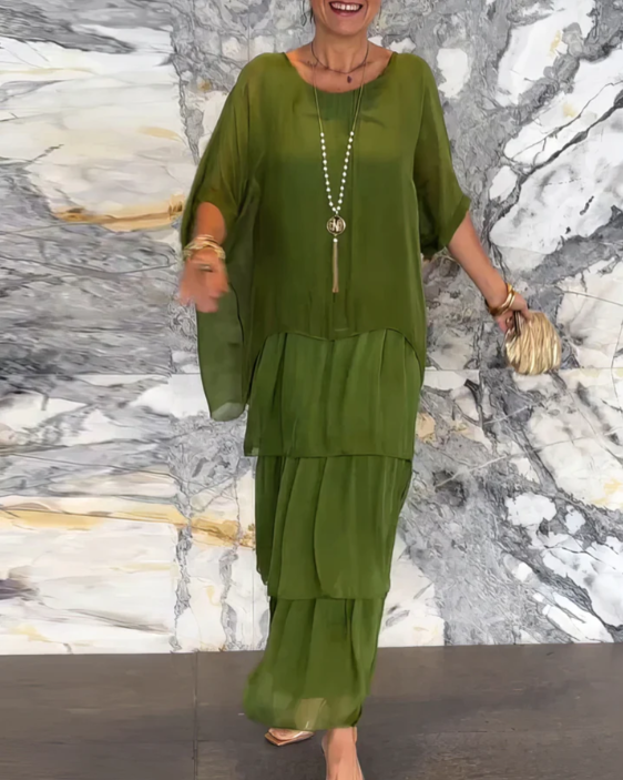 Lara | Elegante Vestido Maxi Fluido