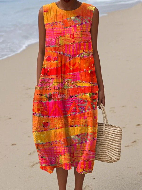 Faye | Vestido de verano ligero y sin mangas