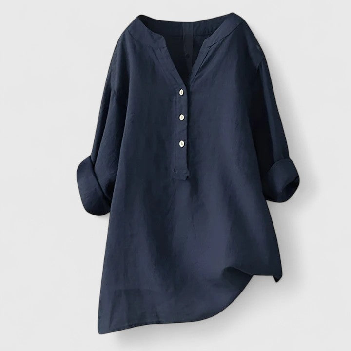 Larienne | Camisa Elegante con Botones en el Frente