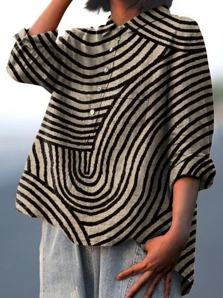 Melina | Elegante Blusa de Verano de Lino